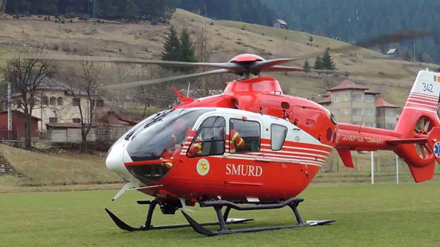 Elicopter SMURD repartizat Sălajului, la Jibou