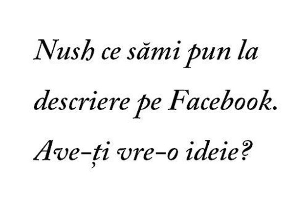 Descrierile de pe Facebook care ucid poza