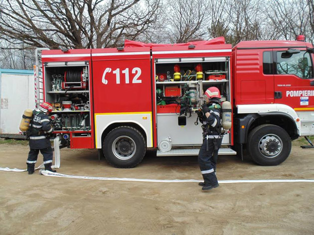 Selecție pentru admiterea la pompieri