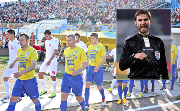 “Brad Pitt“ Tudor, arbitru la Olimpia - Gloria Bistriţa