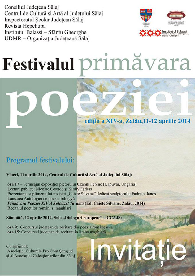Festival de poezie la Zalău