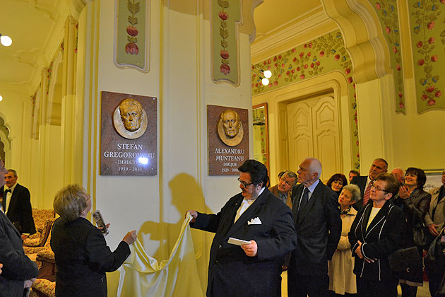 Basorelief şi concert comemorativ Ştefan Gregoroviciu