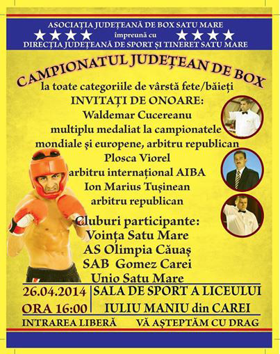 Careiul, din nou pe harta boxului