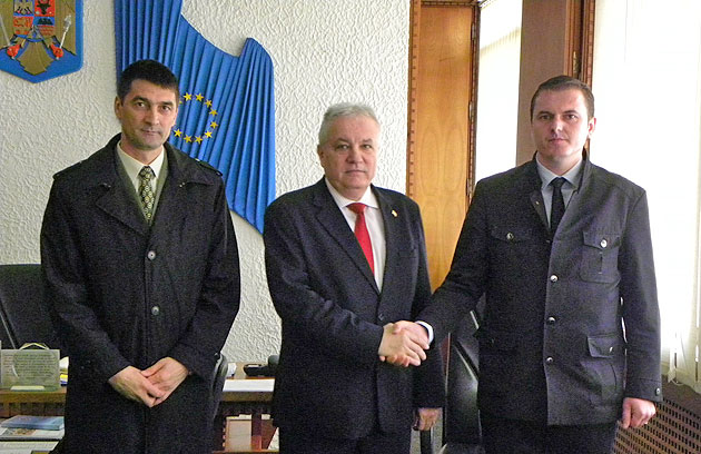 Frontieriştii negreşteni, felicitaţi de prefectul Avram