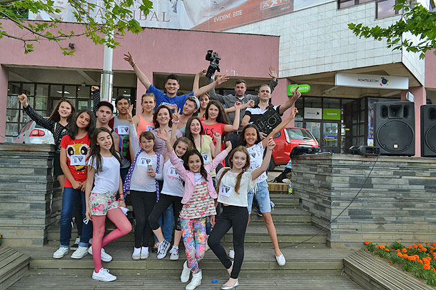 Cel mai mare flash mob din Satu Mare, organizat de Nord Vest TV