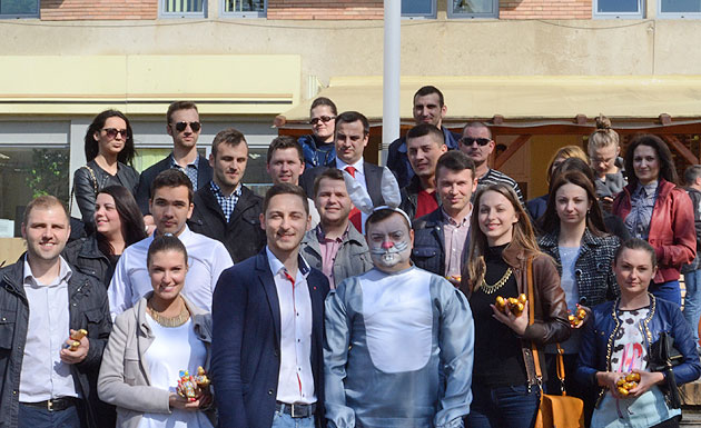 Iepuraşul PSD a trecut pe la copiii sătmăreni