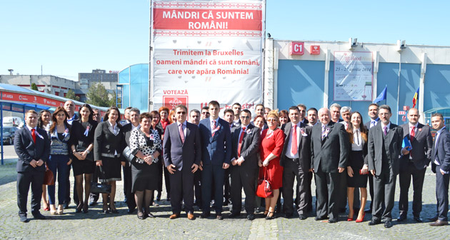 Conducerea PSD Satu Mare, la lansarea candidaţilor alianţei PSD-UNPR-PC