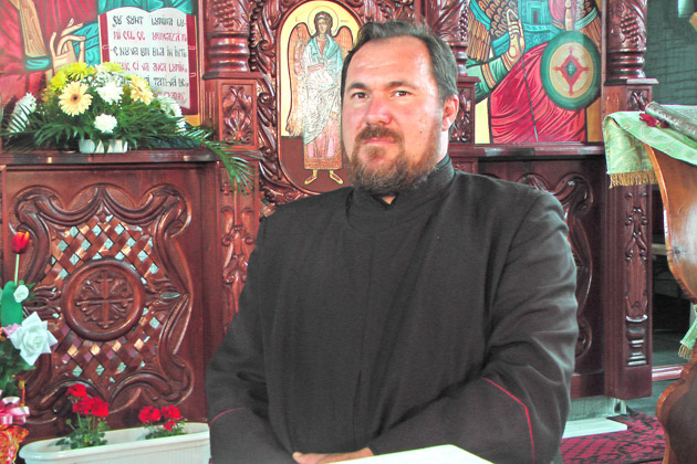 Preotul Valentin Bota, păstorul credincioşilor din  Babţa!