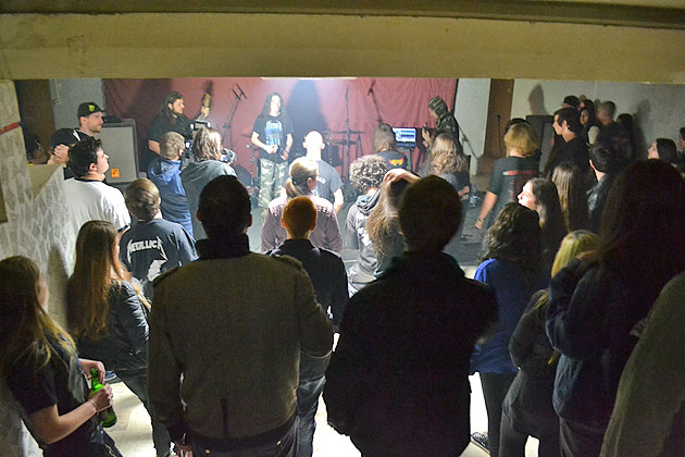 Concert incendiar rock cu lansare de album