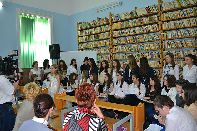 “Ştafeta poveştilor”, preluată  de elevii CN “Doamna Stanca”