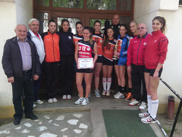 Volei / LPS Satu Mare, calificată la faza finală a ONSS