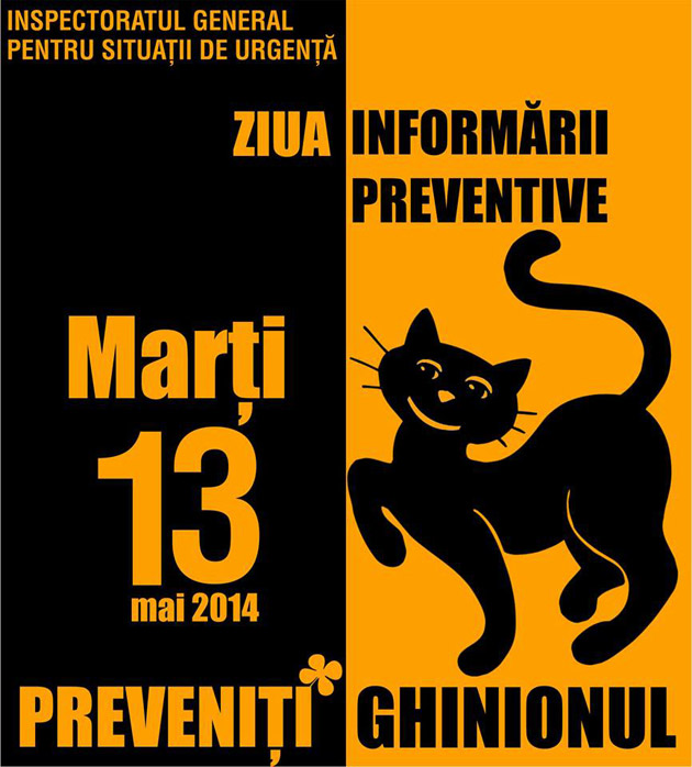 Marți ... 13 – Ziua informării preventive