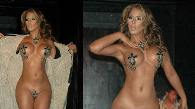 Acoperită doar de nişte petice! Vedeta care lasă bărbaţii fără răsuflare