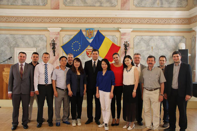 Oameni de afaceri chinezi interesați de Zalău