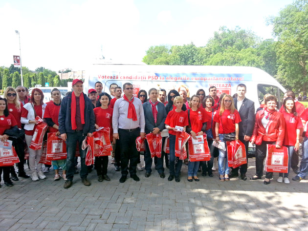 Candidaţii Alianţei PSD-UNPR-PC, apreciaţi la Carei