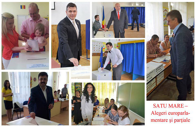 Politicienii sătmăreni s-au mobilizat exemplar la vot