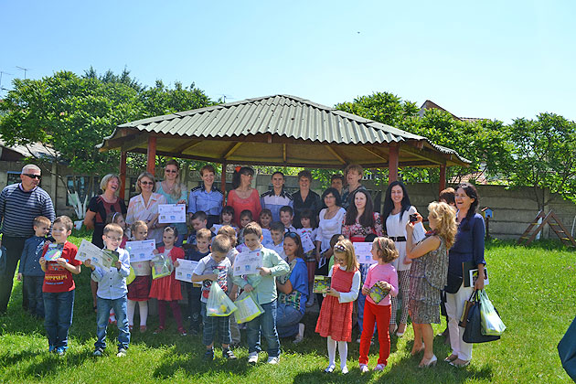 Copiii de la Grădiniţa nr. 1 Negreşti Oaş, locul I la faza judeţeană