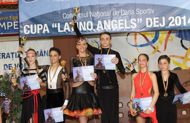 Medalii pentru Royal Dance Club la Cupa Latino Angels
