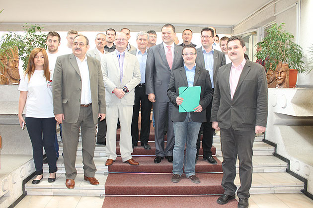 Nagy Szabolcs, de la UDMR, şi-a depus candidatura pentru Colegiul 2