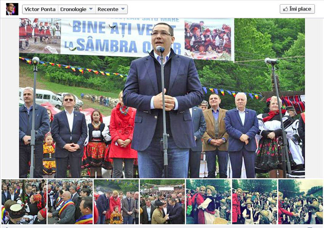 Premierul Ponta, impresionat de Sâmbra Oilor