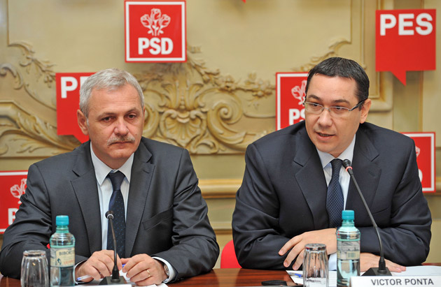 Victor Ponta și Liviu Dragnea, din nou la Satu Mare