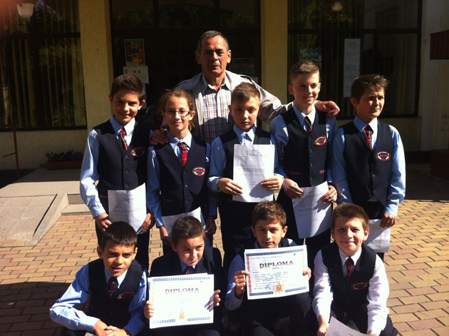 Echipa Şcolii „Avram Iancu” merge la faza naţională!