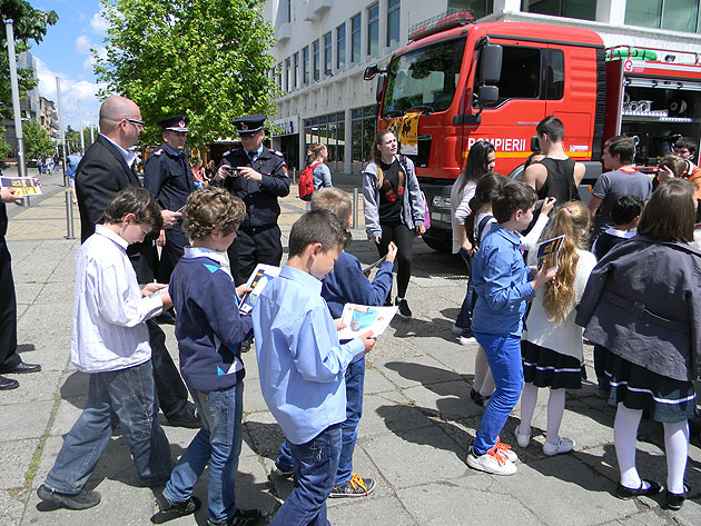 “Porţi Deschise” şi activităţi educative la ISU Satu Mare