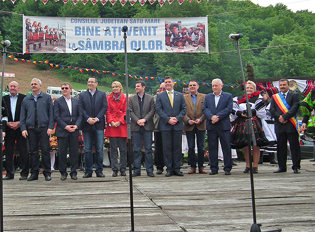 Premierul Ponta, la sărbătoarea de suflet a Ţării Oaşului