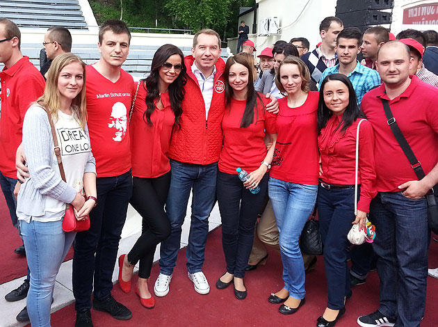 Delegaţie sătmăreană la evenimentul “TSD RULZ -  Primăvara Social Democrată”