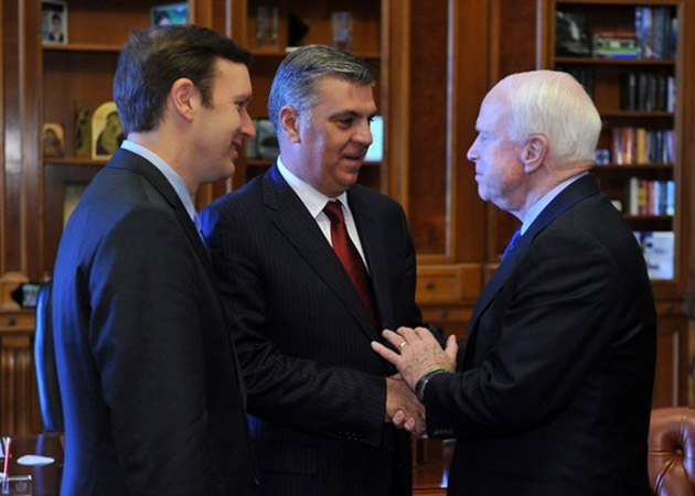 Preşedintele Camerei Deputaţilor, Valeriu Zgonea, s-a întâlnit cu cei trei senatori americani