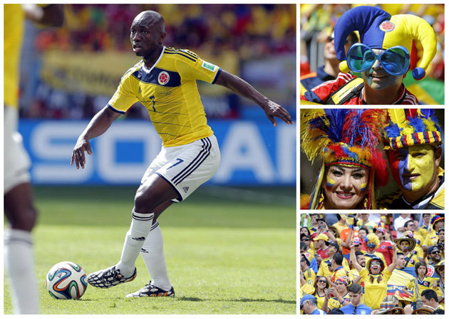 65.000 de columbieni au creat o atmosferă superbă la meciul cu Coasta de Fildeş