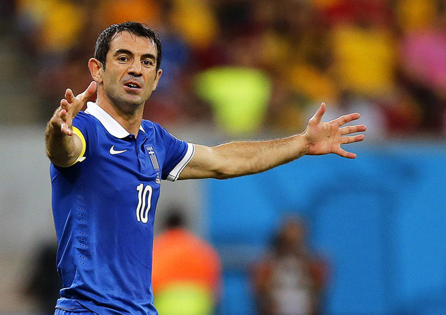 Giorgios Karagounis şi-a anunţat retragerea din naţionala Greciei