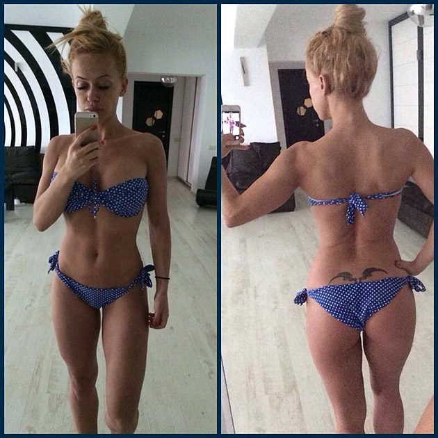 Anda Adam, trup perfect in cel mai sexy costum de baie