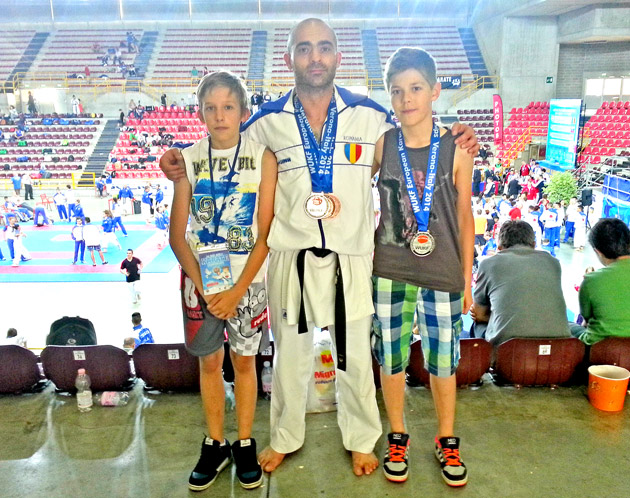 Karateka de la CSM şi Zanshin au dat lovitura la Europene