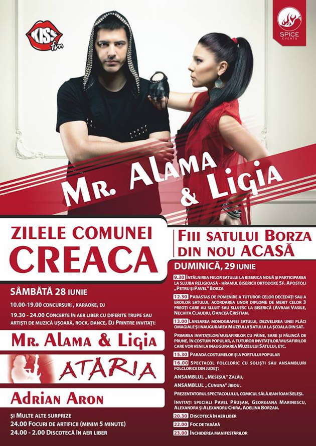 Lansare de carte, inaugurarea Muzeului Satului și muzică pe toate gusturile la „Zilele Comunei Creaca – Fiii satului Borza din nou Acasă”