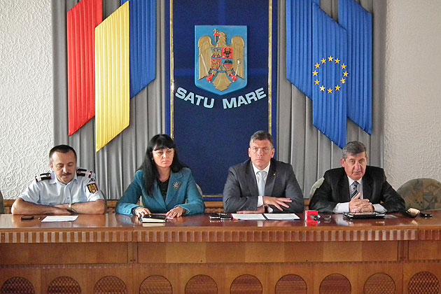 Autospecială de lucru la mare înălţime pentru ISU Satu Mare