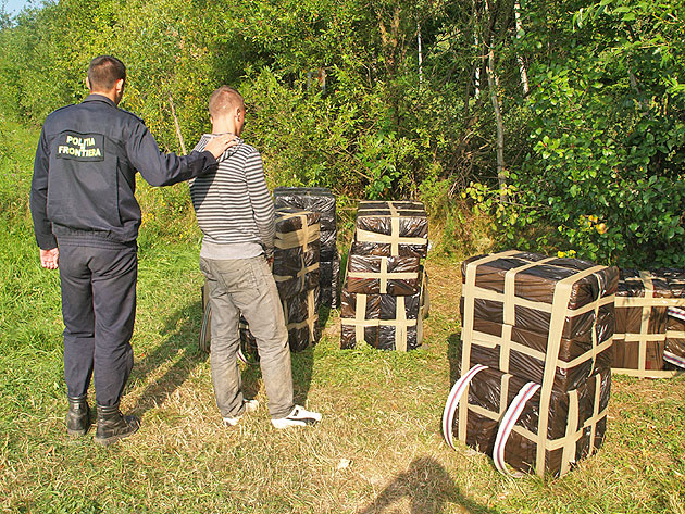 Condamnat pentru contrabandă, prins la Tarna Mare