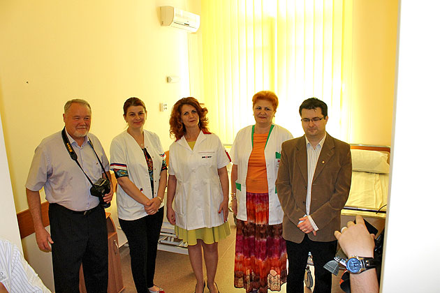 Salon VIP la Secţia diabet a Spitalului Judeţean Satu Mare