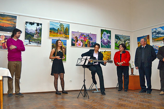 Expoziţie de pictură în ulei la Carei