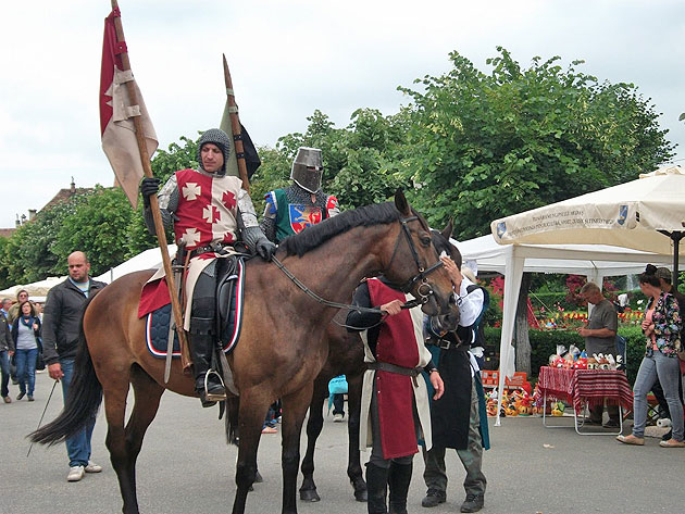 Careiul se află sub asediul cavalerilor medievali