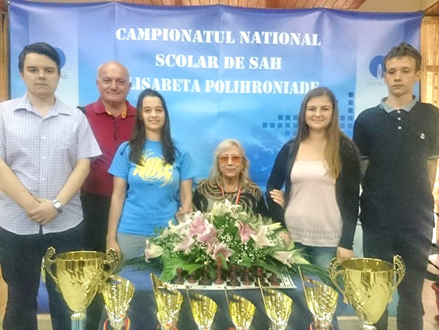 Şah Echipa CN Mihai Eminescu, campioană naţională la ONSS