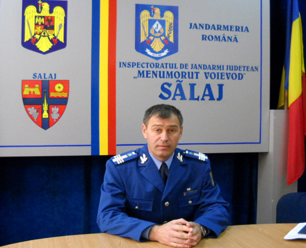 Colonelul Vasile Bocea, noul inspector şef la Jandarmeria Satu Mare