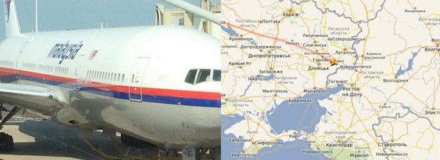Un avion al Malaysia Airlines cu 295 de oameni la bord S-A PRĂBUŞIT în regiunea Doneţk