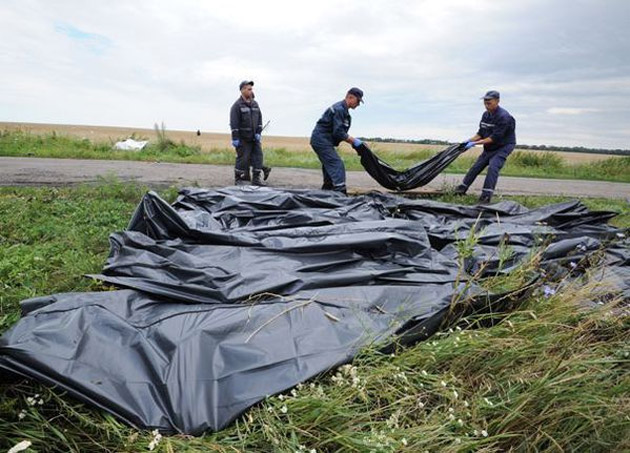 Rebelii proruşi cer un ARMISTIŢIU în schimbul garantării securităţii la locul prăbuşirii avionului