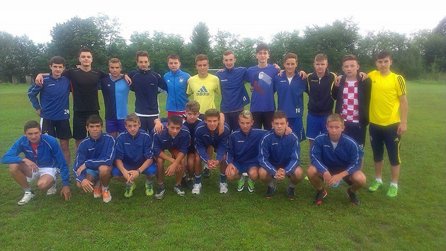 Juniorii lui Nastai în cantonament la Ocna Şugatag