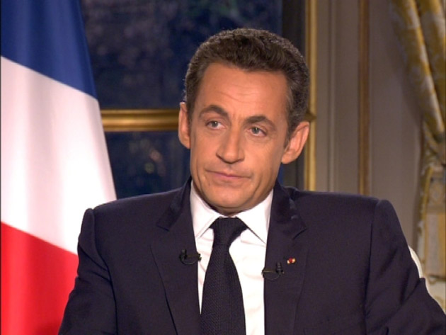 Nicolas Sarkozy, ARESTAT preventiv