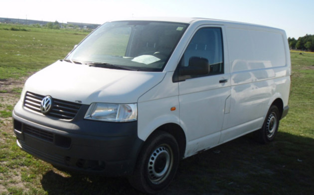 Volkswagen furat din Belgia,  descoperit la Petea