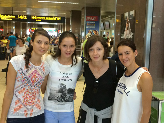 Simona Pop a plecat spre Rusia cu echipa României