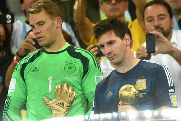 Messi, Balonul de Aur al Mondialului