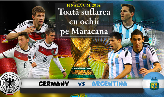 Toată suflarea cu ochii pe Maracana